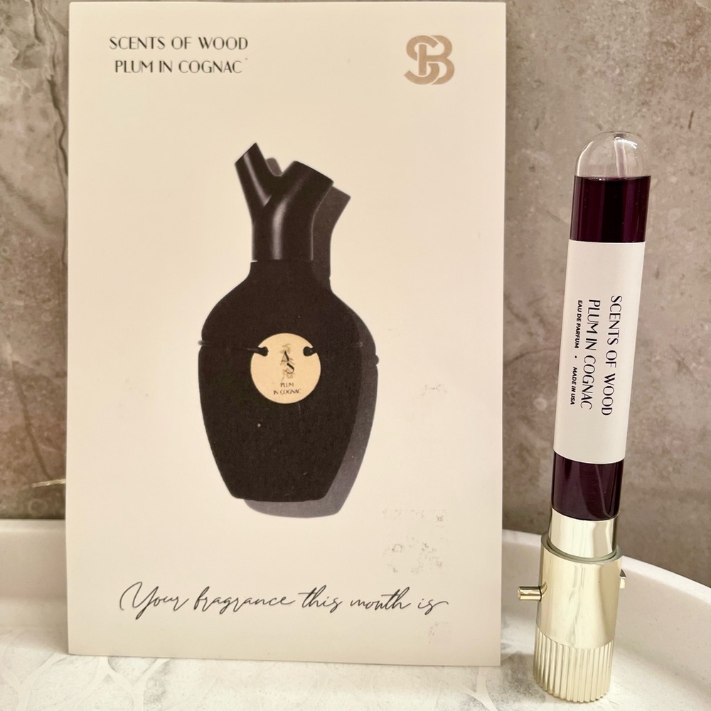 Scents of Wood Plum in Cognac